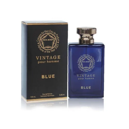 Miniatura 3 de Vintage Pour Homme Colección de colonia para hombre (azul+Pour Homme+Oud Noir), Eau de Parfum Natural Spray – Woody Fresh Scents – Set de regalo