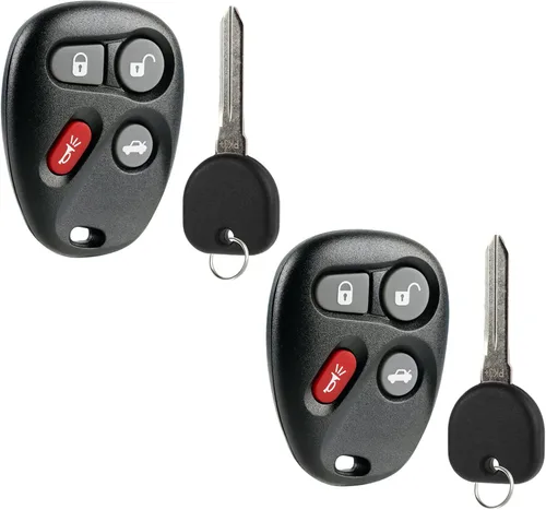Miniatura 2 de Control remoto de entrada sin llave para Cadillac CTS 2003-2007 + llave PK3 (12223130-50)