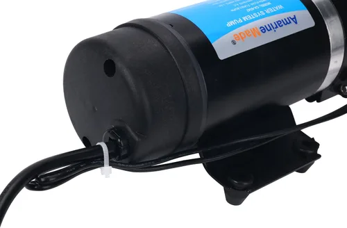 Miniatura 8 de Amarine Made AC 110V Bomba de presión de agua autocebante, bomba de lavado de agua dulce 160PSI/11bar 7LPM AMPS: 0.8A MAX.AMPS: 1.5A bomba