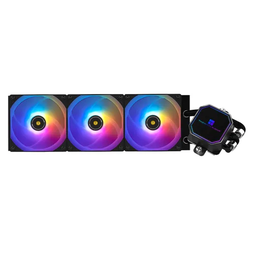 Miniatura 10 de Thermalright Frozen Prism 240 Enfriador de agua líquido negro para CPU con ventilador PWM de 4.724 in, especificación de fila fría negra de 240