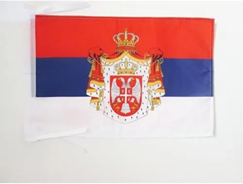 Miniatura 27 de Bandera de México AZ FLAG, 45.7 x 30.5 cm, con cordones - Pequeñas banderas mexicanas de 30 x 45 cm - Bandera de 45.7 x 30.5 cm