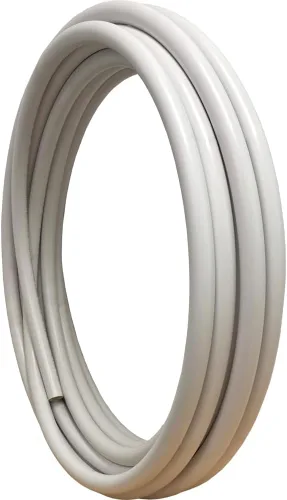 SharkBite 1-1/2 pulgadas x 100 pies PEX-A blanco, tubo PEX Tubería flexible de agua para fontanería, UA90W100
