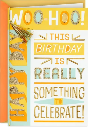 Miniatura 7 de Tarjeta de cumpleaños Hallmark Signature (Happy Happy Happy)