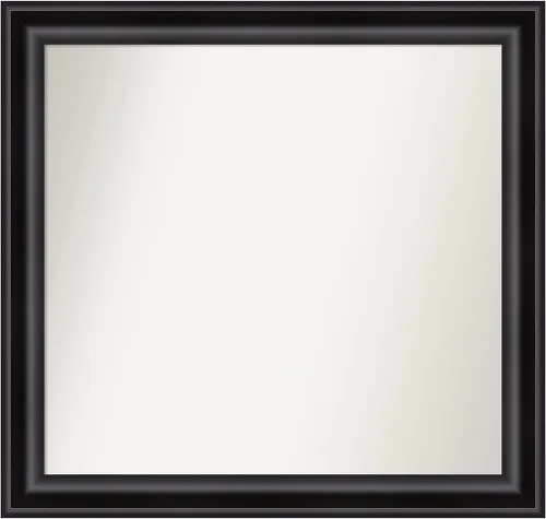 Miniatura 86 de Amanti Art Espejo personalizado, espejo de baño negro puente, espejo de pared o espejo de tocador de baño sobre el fregadero (26 x 26 pulgadas)