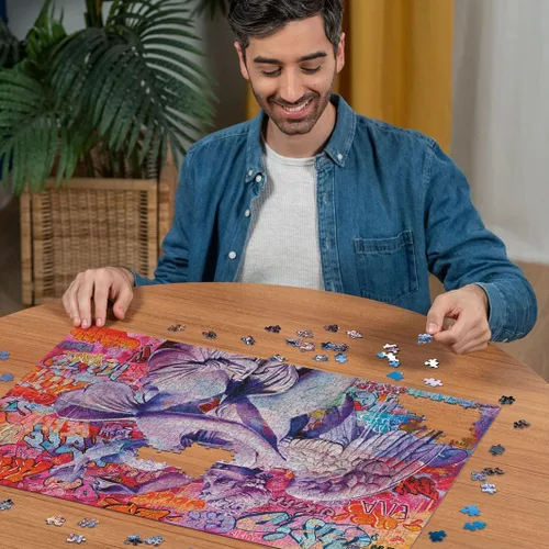 Miniatura 3 de Ravensburger Cupid and Psyche in Love - Rompecabezas de 1000 piezas para adultos - 12000416 - Herramientas hechas a mano, fabricado en Alemania