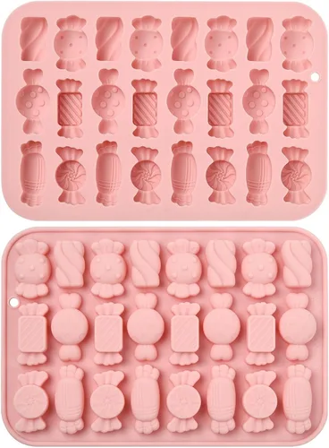 Miniatura 15 de 2 moldes de silicona en forma de caracol de 4 cavidades para chocolate para decoración de pasteles, gelatina, cubitos de hielo, golosinas