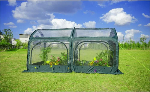 Miniatura 9 de Porayhut - Cubierta para invernadero, para flores y plantas, cubierta en PVC para jardinería, para jardín o patio trasero, protector contra heladas
