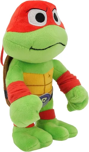 Miniatura 3 de Mattel Teenage Mutant Ninja Turtles: Mutant Mayhem Donatello - Muñeca suave de 8 pulgadas con máscara púrpura de TMNT Movie Character Tech Genius