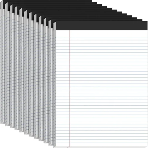Miniatura 13 de Blocs de Notas de Color 5x8, Paquete de 48 Blocs Legales Pequeños Rosa 5x8, Blocs de Notas Legales Pequeños con Rayas Universitarias Fácil