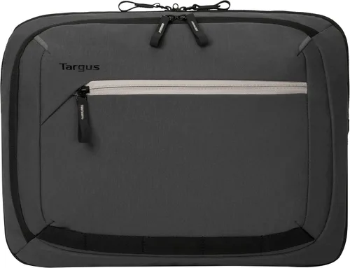 Targus City Fusion - Bolsa bandolera convertible de 13-14 pulgadas, color negro (TBM571GL)