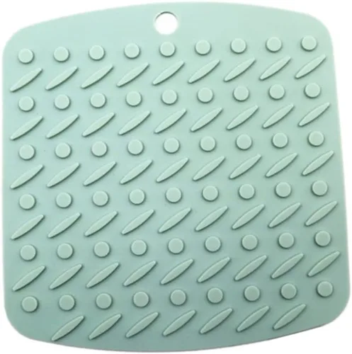 Miniatura 7 de Almohadilla de aislamiento de silicona multifuncional resistente al calor para utensilios de cocina, soportes para ollas, alfombrilla