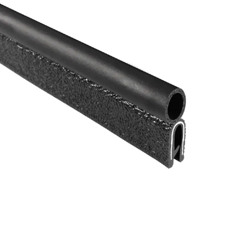 Trim-Lok Sello de recorte con bombilla superior – Se adapta a borde de 1/8 pulgadas, diámetro de sello de bombilla de 3/8 pulgadas, 25 pies de