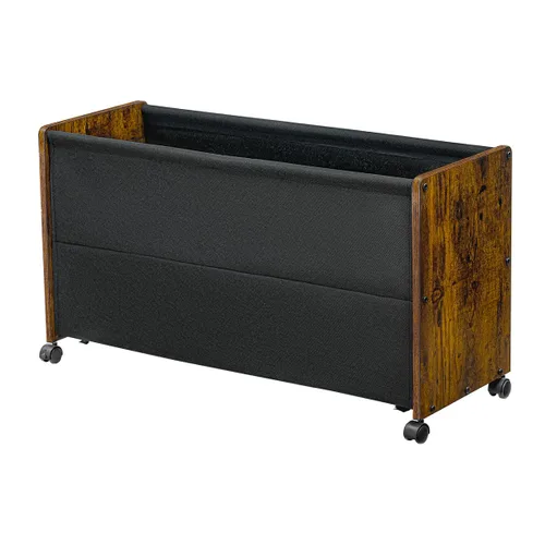 FOUCSSOMEI Caja de juguetes, organizador de almacenamiento de juguetes, caja de juguetes para niños y niñas, almacenamiento de madera para niños,