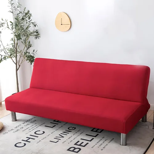 Miniatura 19 de Funda de sofá sin brazos, protector de muebles, funda elástica para sofá sin apoyabrazos, funda de elastano elástica para niños, mascotas y perros