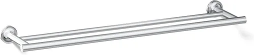 Miniatura 14 de Kohler 14375-2MB Purist® - Toallero doble de 24 pulgadas, latón cepillado vibrante
