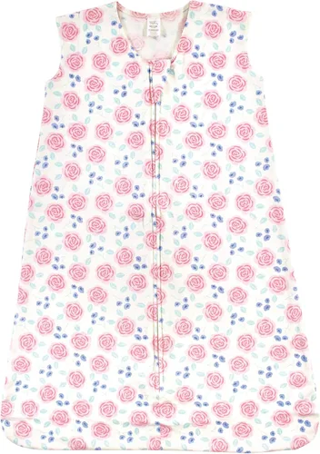 Touched by Nature - Bolsa de dormir portátil unisex de algodón orgánico para bebé, Saco de dormir de algodón orgánico sin mangas, saco de dormir,