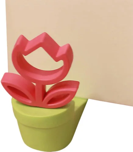 Miniatura 6 de WAYUTO Lindo tope de puerta de silicona decorativo Catus novedoso tope de puerta divertido tope de puerta de goma para el hogar, oficina