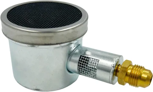 MENSI Tubo de vidrio de propano LP para exteriores, calentador de terraza, calentador de acero, quemador de cerámica infrarrojo con orificio 42000