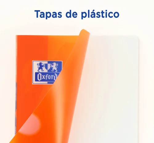 Miniatura 4 de Oxford PAQ/10 Libretas A5 48 3.17 oz Tubos Cuadrados 4 x 39.2 °F/M Tapa Plástico