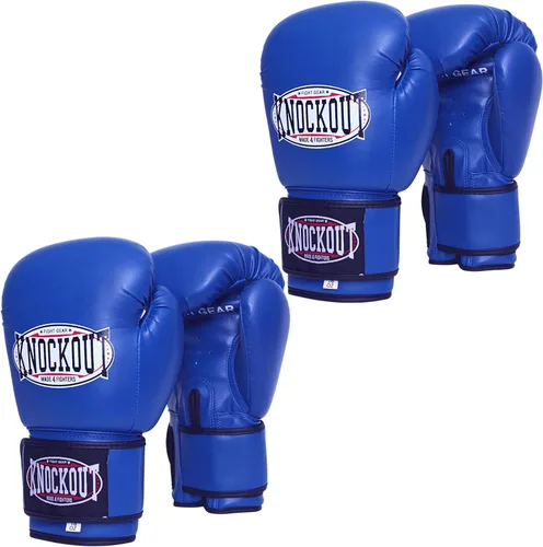 Juego de 2 pares de guantes de boxeo para adultos con sensación premium para entrenamiento de gimnasio en casa y competición, lo mejor para
