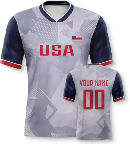Miniatura 5 de Camisas de uniformes de jersey para fanáticos del fútbol nacional 22/23 personalizados para hombres, mujeres, jóvenes, regalos personalizados