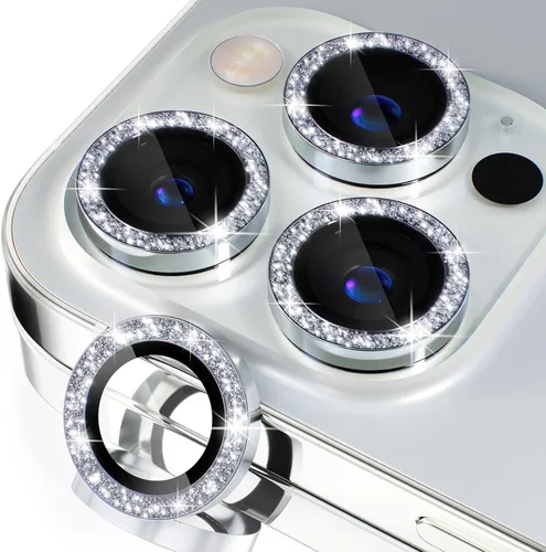 Miniatura 56 de Misea Compatible con iPhone 17 Pro/iPhone 17 Pro Max Protector de Lente de Cámara Brillante, Vidrio Templado 9H Cubierta de Cámara Protector