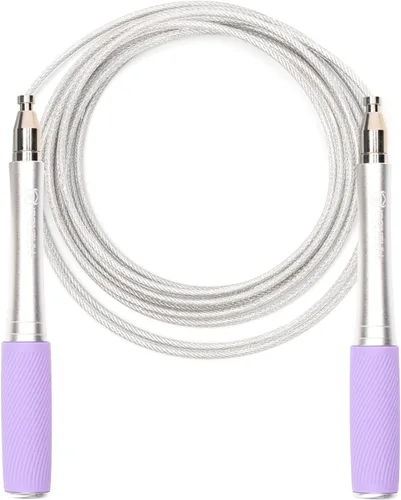 Miniatura 9 de Cuerda de saltar para hombres y mujeres, cuerda de saltar ultrarrápida, de alta velocidad, diseño autobloqueante sin tornillos con asas de aluminio