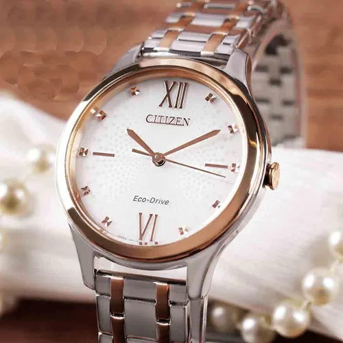 Miniatura 4 de Citizen Womens Analogue Eco-Drive Watch with a Stainless Steel Band