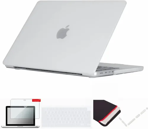Miniatura 59 de Se7enline Funda rígida compatible con MacBook Pro 2021-2025 de 14 pulgadas para A3434 A2442 A2779 A2918 A2992 A3112 A3401 M5 M4 M3 M2 M1 y teclado