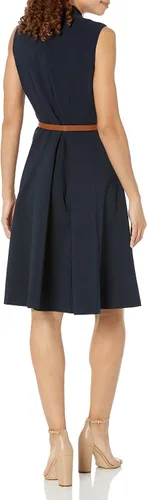 Miniatura 2 de Tommy Hilfiger Vestido de buceo sin mangas con cuello en V para mujer