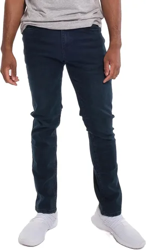 Kenneth Cole REACTION Jeans ajustados para hombre, jeans elásticos de 2 vías para hombre, corte ajustado, jeans de 5 bolsillos para hombre