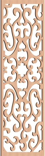 Miniatura 17 de Smithfield Paneles de pared decorativos de madera con calado, 13 3/8 pulgadas de ancho x 34 3/8 pulgadas de alto x 3/8 de alto, roble rojo rojo
