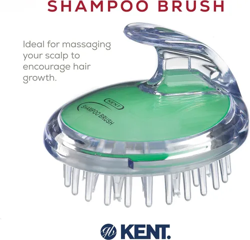 Miniatura 3 de KENT SH1 - Champú/acondicionador, masaje del cuero cabelludo y cepillo húmedo para ducha para el crecimiento del cabello, 42 cerdas de goma suave