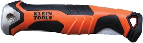 Miniatura 9 de Klein Tools 31737 Sierra Plegable de Punzón / Sierra de Mano para Paneles de Yeso con Bloqueo a 180 y 125 Grados y Orificio de Sujeción