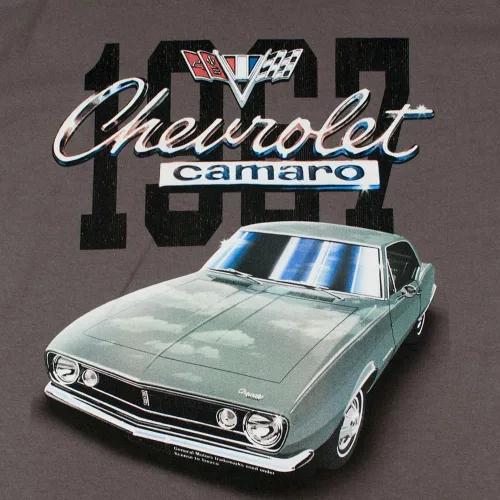 Miniatura 5 de Popfunk Camiseta clásica para coche Chevy Camaro 1967