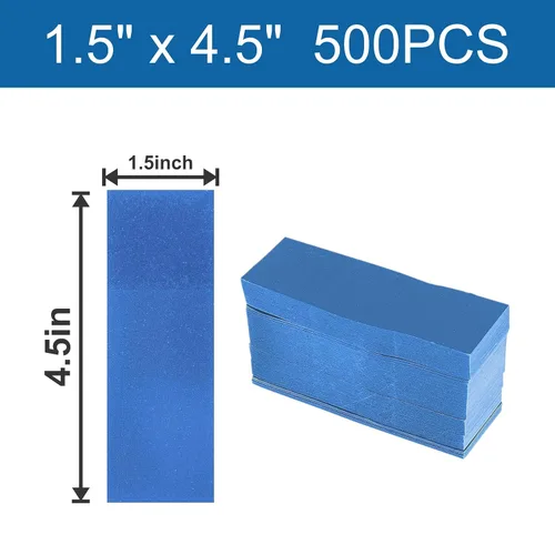 Miniatura 2 de Perfect Stix Servilleta, 1.5 x 4.5 pulgadas, azul reflejo (paquete de 500)