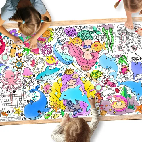 Miniatura 8 de Gatherfun Póster de Actividades para Fiesta de Pascua - 31.5 x 72 Pulgadas, Fiesta de Pascua Feliz, Pancarta de Papel Versátil