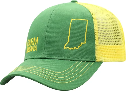 Miniatura 10 de John Deere Gorra de béisbol con logotipo y malla trasera con contraste, para hombre