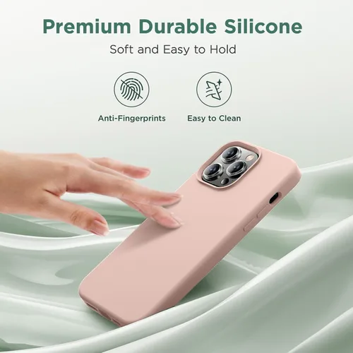 Miniatura 3 de Cordking Funda diseñada para iPhone 14 Pro Max, silicona líquida de alta calidad a prueba de golpes para iPhone 14 ProMax