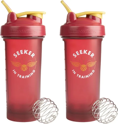 Miniatura 7 de Harry Potter BlenderBottle - Botella agitadora, 28 onzas, Buscador en entrenamiento, bola mezcladora BlenderBall Wisk, mezcla de proteínas en polvo
