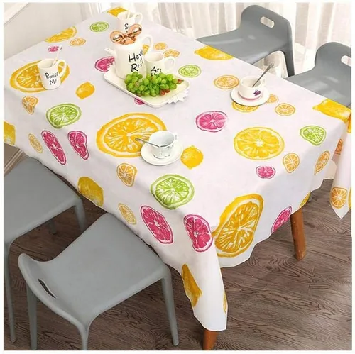 Miniatura 2 de Impermeable y a prueba de aceite mantel para cocina decorativo mesa de comedor cubierta manteles de mesa mantel rectangular Tapete