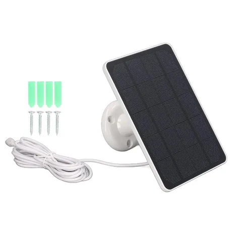 Miniatura 10 de Kit de panel solar de 10 W con cargador micro USB cargador solar portátil de alta eficiencia para acampar al aire libre RV energía de emergencia