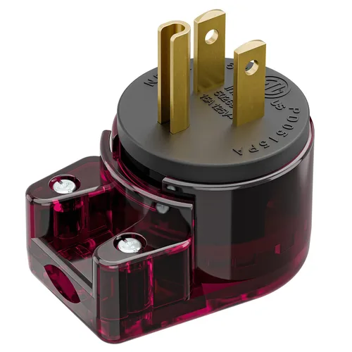 Miniatura 30 de Nema 5-15P Enchufe de ángulo recto de 90 grados, enchufe Plugrand 15A 125V en ángulo, enchufes de CA de 3 clavijas DIY de 3 clavijas, enchufes de CA
