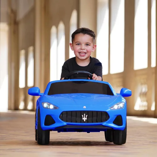 Miniatura 7 de Joywhale - Auto de juguete con licencia Maserati para niños de 12 V, vehículo eléctrico con batería, para edades 3-6, con control remoto de 2.4G