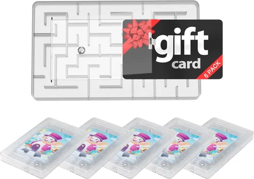 Miniatura 7 de Laberinto Porta Tarjeta de Regalo, Caja de Rompecabezas para Cumpleaños o Festivos - Rellenos para Calcetas para Adolescentes y Adultos