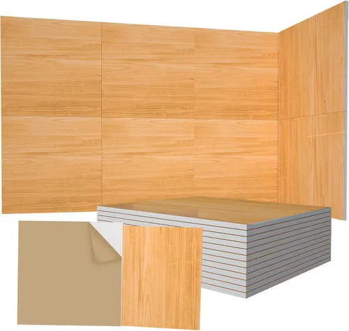 Miniatura 16 de Paquete de 6 Paneles Acústicos de Pared–TEMGCUAM 60" x 40" Paneles Acústicos de Arte Grandes, Paneles Acústicos Decorativos, Paneles de Pared