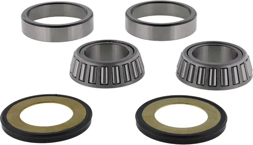 Miniatura 2 de All Balls Kit de sellos de cojinetes de vástago de dirección 22-1003 compatible con/repuesto para Suzuki DL1000 V-Strom 2002-2016, DL650 ABS