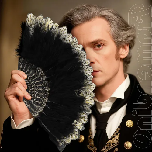 Miniatura 8 de Framendino, Paquete de 2 abanicos de plumas bordadas de flores Marabou con borla colgante de los años 20 plegable de arrastre a mano para mujeres