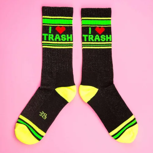 Miniatura 2 de Gumball Poodle I LOVE, Novelty Gift Socks For Men, Women and Teens, Unisex Cute Funny Crew Socks (Made in the USA)