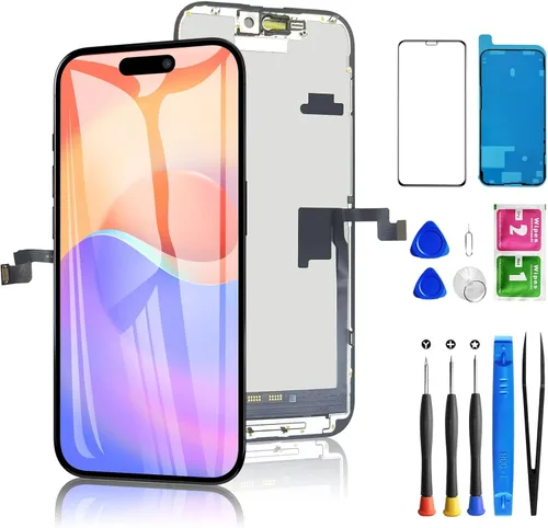 Miniatura 32 de para iPhone 8/SE 2020 2ª Generación Pantalla de Repuesto Blanca, Diykitpl Ensamblaje Completo Pantalla LCD Digitalizadora Táctil 3D para SE 2020